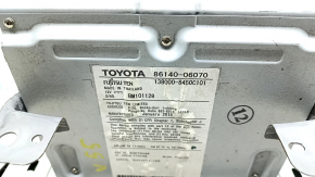 Дисплей радио дисковод проигрыватель Toyota Camry v55 15-17 usa облезает хром, потертость