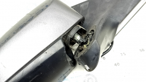 Зеркало боковое правое в сборе Toyota Camry v55 15-17 5 пинов, подогрев, графит, сломано основание