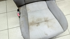 Водительское сидение Toyota Camry v55 15-17 usa без airbag, LE, электро, ткань комбинированое серое, под химчистку