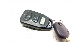 Ключ Hyundai Elantra AD 17-20 брелок+ключ, 4 кнопки, потерты