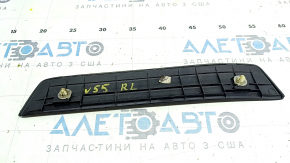 Garnitură prag spate stânga exterior Toyota Camry v55 15-17 usa negru, tip 2, zgârieturi