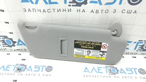 Козырек левый Lexus RX350 RX450h 20-22 серый, без крючка