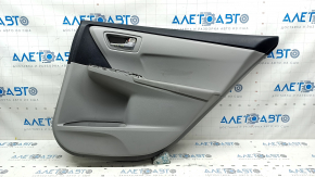 Garnitura portiera spate dreapta Toyota Camry v55 15-17 usa gri, zgarieturi, pentru curatare