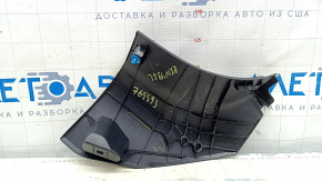 Decorație stâlp stânga jos față Lexus RX350 RX450h 16-22 negru
