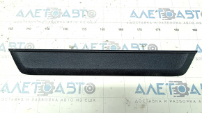 Накладка порога внешняя передняя левая Lexus RX350 RX450h 16-22 черная, царапины