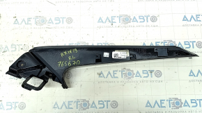 Спойлер двери багажника левый Lexus RX350 RX450h 16-22 черный глянец, царапина