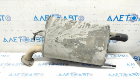 Глушитель задняя часть с бочкой Toyota Camry v55 15-17 2.5 usa без хром насадки