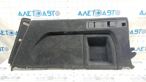 Обшивка арки задняя правая в сборе BMW X5 G05 19-23 черная, цельная, с крышкой, с ручкой откидывания сидения, с накладкой замка, царапина
