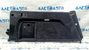 Обшивка арки задняя левая в сборе BMW X5 G05 19-23 черная, цельная, с крышкой, с ручкой откидывания сидения, с накладкой замка, царапины