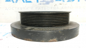 Шкив коленвала BMW X5 F15 14-18 3.0T N55B30B, ржавый, протерт