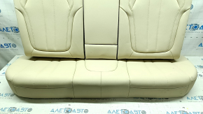 Задний ряд сидений 2 ряд цельное BMW X5 G05 19-23 под 2 ряда, кожа Canberra-Beige, потертость