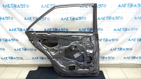 Дверь голая задняя левая Toyota Camry v55 15-17 usa, графит 1H1, примята, тычки