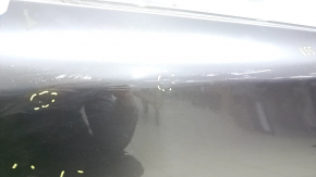 Дверь голая задняя левая Toyota Camry v55 15-17 usa, графит 1H1, примята, тычки
