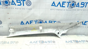 Накладка передней стойки верхняя правая Toyota Prius 50 16-22 серая, под чистку