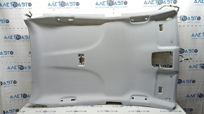 Обшивка потолка Toyota Prius 50 21-22 серая без люка, с проводкой, заломы, под химчистку
