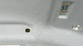 Обшивка потолка Toyota Prius 50 21-22 серая без люка, с проводкой, заломы, под химчистку