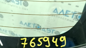 Дверь багажника голая со стеклами Toyota Prius 50 19-22 зеленый 781
