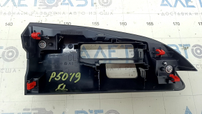 Накладка торпеды левая Toyota Prius 50 17-22 черный глянец, царапины