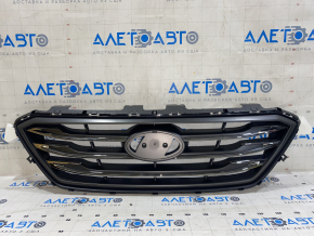 Решетка радиатора grill Hyundai Sonata 15-17 sport