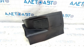 Накладка под сидением правая Toyota Prius 50 16-22 черная, царапины, под чистку