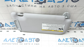 Козырек левый Toyota Prius 50 19-22 серый, без крючка