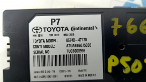 Telematics Transceiver Control Module Toyota Prius 50 Prime 17-22 надломано крепление