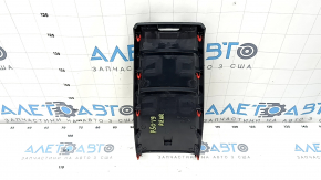 Накладка центральной консоли задняя Toyota Prius 50 19-22 черная