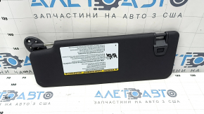 Козырек правый Toyota Sienna 21-26 темно-серый, с подсветкой, без крючка