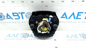 Подушка безопасности airbag в руль водительская BMW X5 G05 19-26 кожа черная, царапины на эмблеме