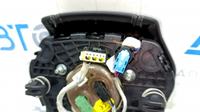 Подушка безопасности airbag в руль водительская BMW X5 G05 19-26 кожа черная, царапины на эмблеме