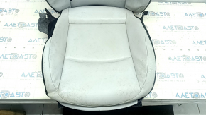 Обшивка водительского сиденья Toyota Prius 50 19-22 подогрев, кожа черно-серая, под химчистку, контакт с водой