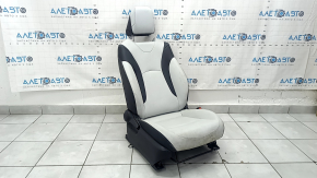 Scaun pasager Toyota Prius 50 19-22 cu airbag, mecanic, incalzit, piele negru-gri, curatat uscat