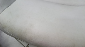 Пассажирское сидение Toyota Prius 50 19-22 без airbag, механическое, подогрев, кожа черно-серая, под химчистку