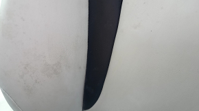 Пассажирское сидение Toyota Prius 50 19-22 без airbag, механическое, подогрев, кожа черно-серая, под химчистку