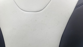 Пассажирское сидение Toyota Prius 50 19-22 без airbag, механическое, подогрев, кожа черно-серая, под химчистку
