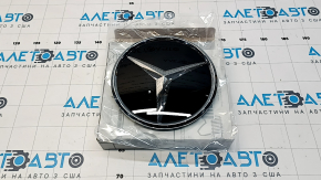 Эмблема решетки радиатора grill Mercedes W167 GLE 350 450 20-26 под радар с подогревом