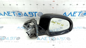 Зеркало боковое правое в сборе BMW X5 G05 19-23 9 пинов, поворотник, подогрев, память, BSM, камера, черное
