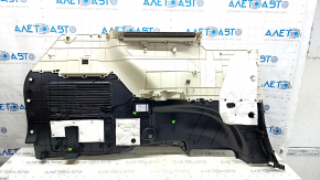 Обшивка арки правая Toyota Sienna 21-26 без шторки под розетку 120V, черная с светло-серым, с подстаканниками, царапины, под чистку