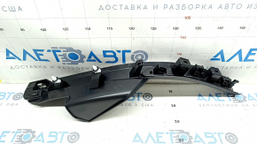 Накладка порога задняя правая BMW X5 G05 19-26 черная с хром вставкой BMW, с подсветкой, царапины