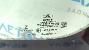 Parbriz Ford Fusion mk5 13-20 fara senzor de ploaie, aer de-a lungul marginii, nisip, cu oglinda cu reglare automata