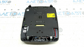 Плафон освещения передний BMW X5 G05 19-22 под панораму, черный, с накладкой, тип 2