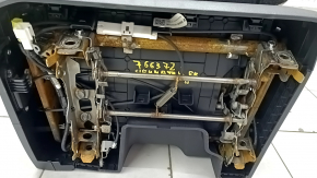 Задний ряд сидений 2 ряд правый Toyota Sienna 23-26 без Airbag, кожа бежевая под 7 мест, ржавое снизу, под химчистку
