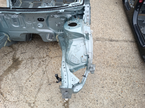 Четверть передняя левая Toyota Prius 50 16-22 на кузове, зеленая