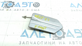 Заглушка буксировочного крюка переднего бампера Chevrolet Volt 16- под парктроники, хром, песок