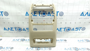 Decorație consola centrală spate BMW X5 G05 19-22 Canberra-Bej