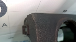 Накладка колени водителя левая VW Tiguan 09-17 с бардачком, черная, царапины