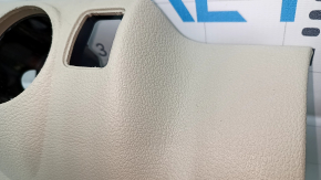 Накладка колени водителя левая VW Tiguan 09-17 с бардачком, бежевая, царапины