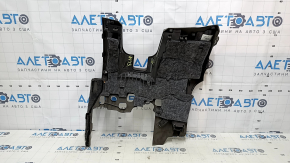 Накладка колени водителя Audi A4 B8 13-16 рест, коричневая, царапины, оплавлено