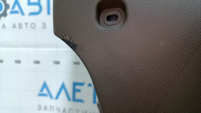 Накладка колени водителя Audi A4 B8 13-16 рест, коричневая, царапины, оплавлено