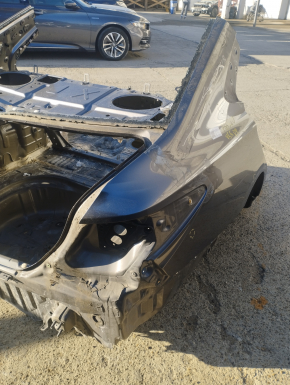 Четверть крыло задняя правая Toyota Camry v55 15-17 usa, графит, на кузове, тычки
